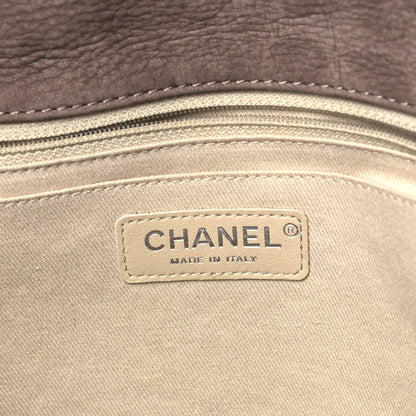 Chanel Suede Ultimate Stitch Flap Light Grey 6 of 9