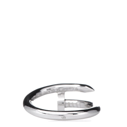 Cartier 18K White Gold Juste Un Clou Ring 54 6.75 3 of 6