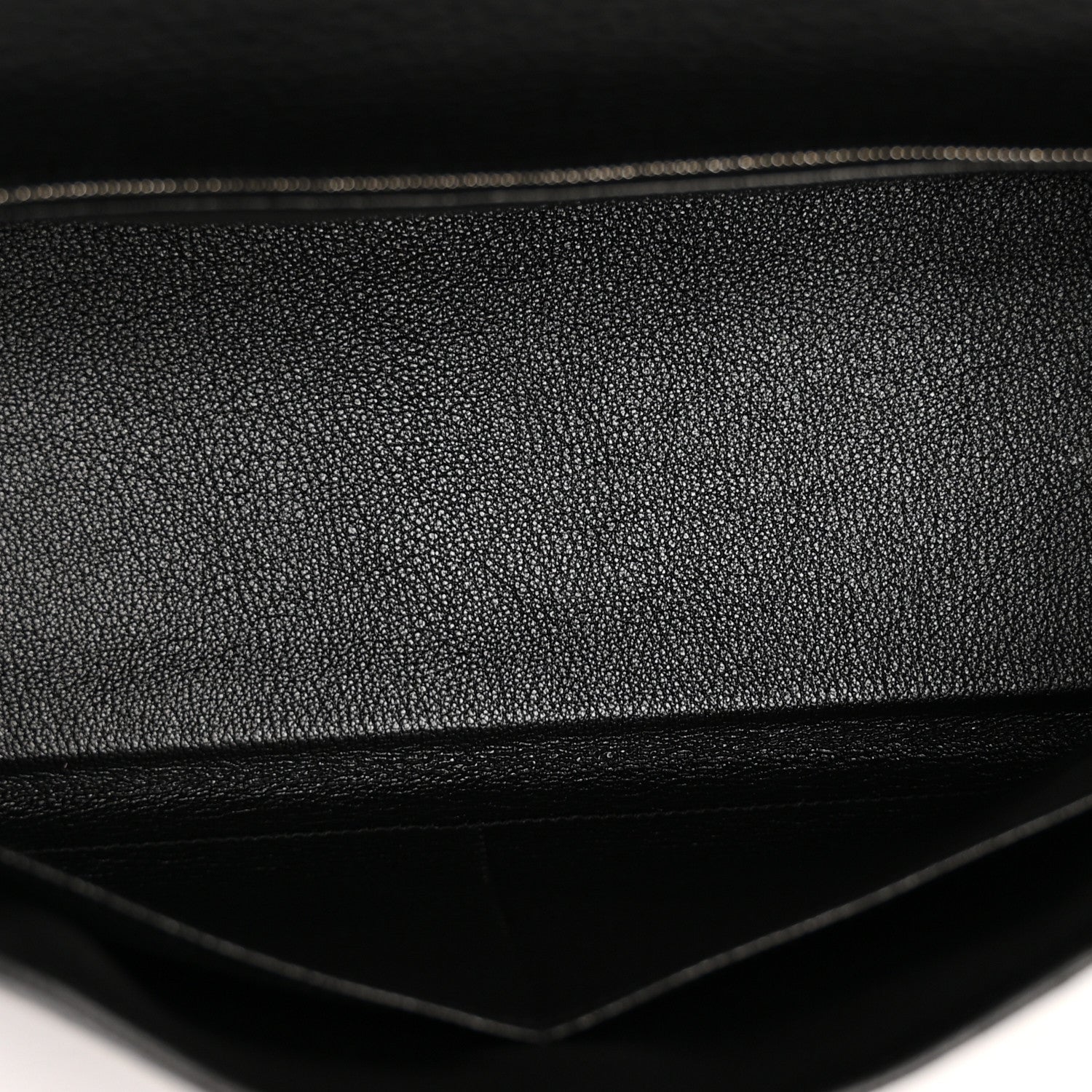 Hermes Taurillon Clemence Kelly Retourne 32 Black Black 5 of 13