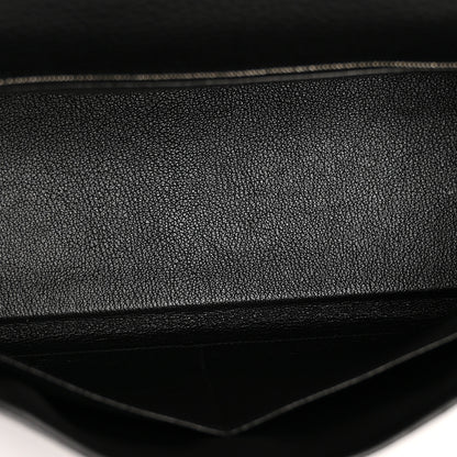 Hermes Taurillon Clemence Kelly Retourne 32 Black Black 5 of 13