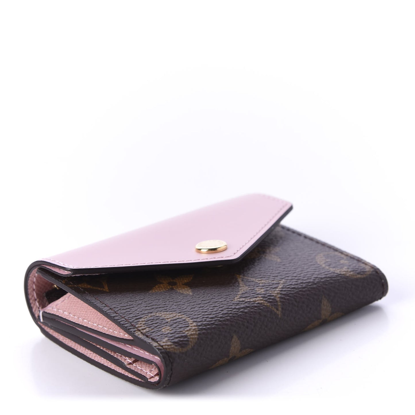 Monogram Zoe Wallet Rose Ballerine