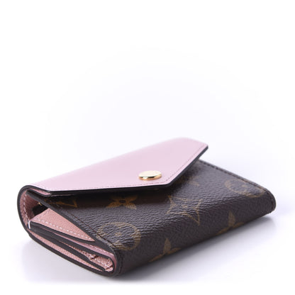 Louis Vuitton Monogram Zoe Wallet Rose Ballerine 4 of 10