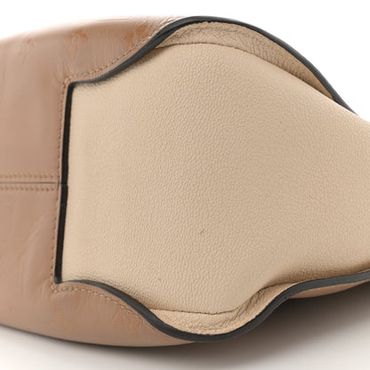 Louis Vuitton Cuir Plume Cuir Ecume Very Hobo Sesame Creme 10 of 13