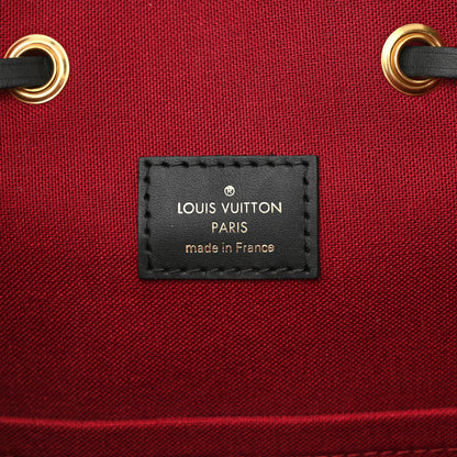 Louis Vuitton Monogram Montsouris PM Black 7 of 10