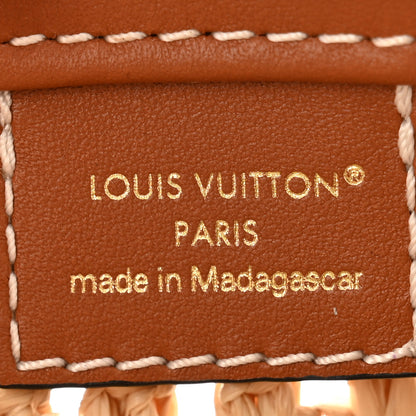 Louis Vuitton Raffia Nano Speedy Natural Tan 6 of 10