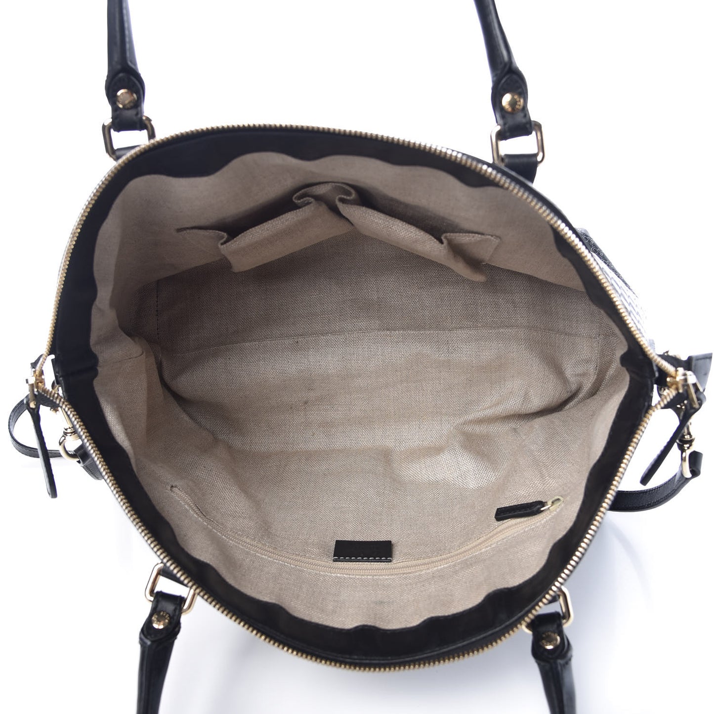 Soft Microguccissima Dome Satchel Black