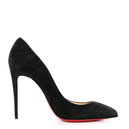 Christian Louboutin Veau Velours Pigalle Follies 100 Pumps 37 Black 11 of 12