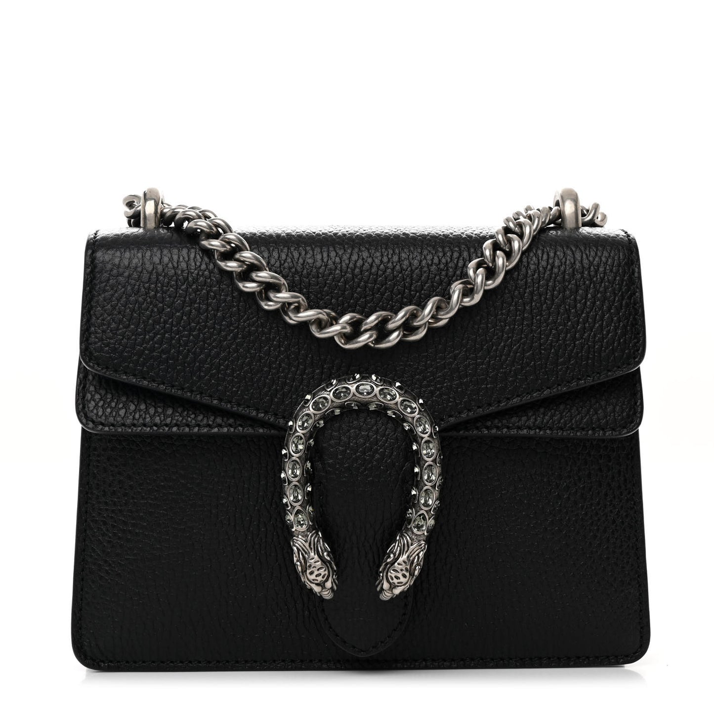 Calfskin Mini Dionysus Shoulder Bag Black