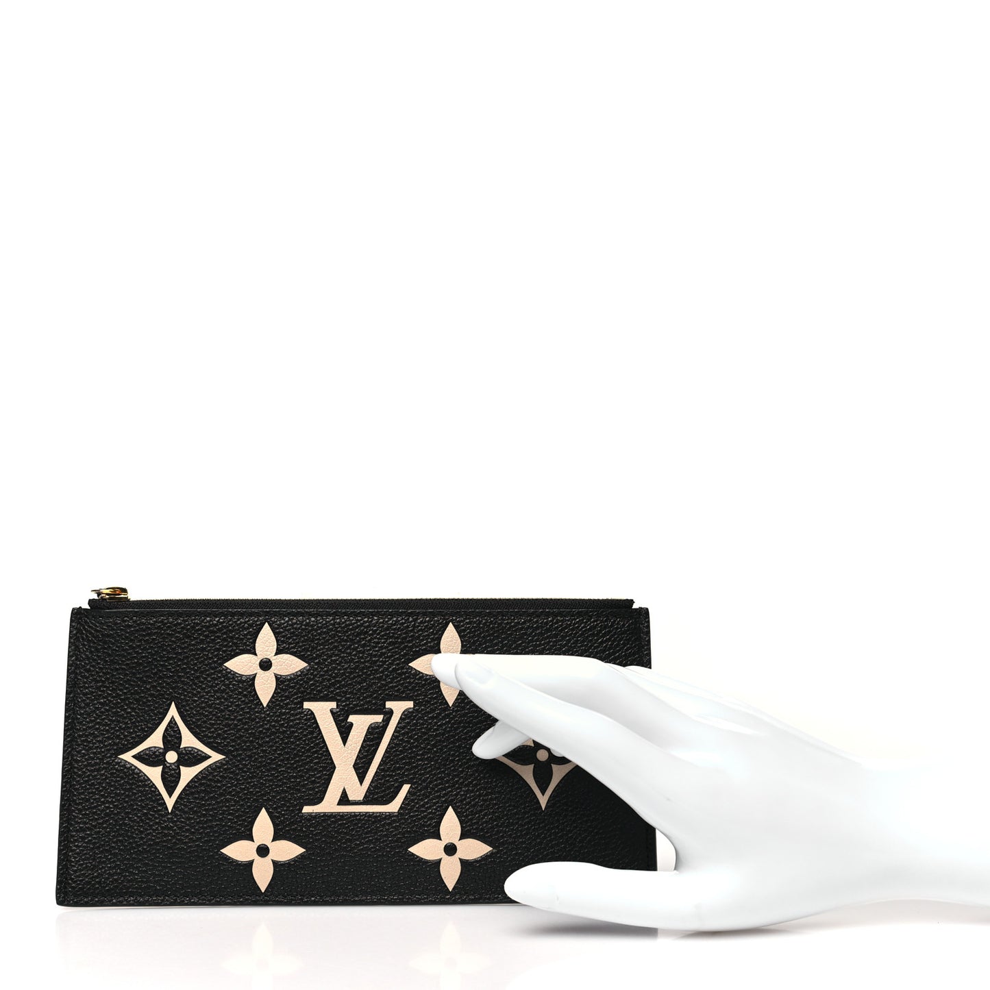 Empreinte Monogram Giant Crafty Pochette Felicie Zippered Insert Black