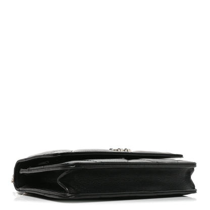 Chanel Lambskin Quilted Chanel 19 Wallet On Chain WOC Black 4 of 10