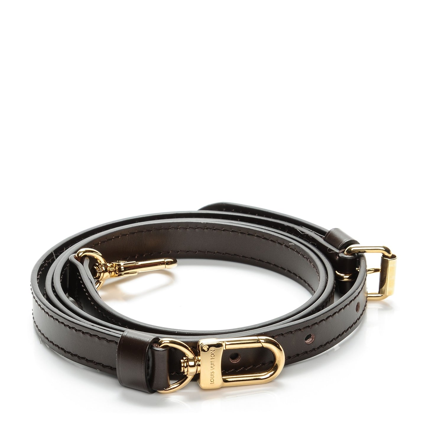Calfskin 16mm Adjustable Shoulder Strap Brown