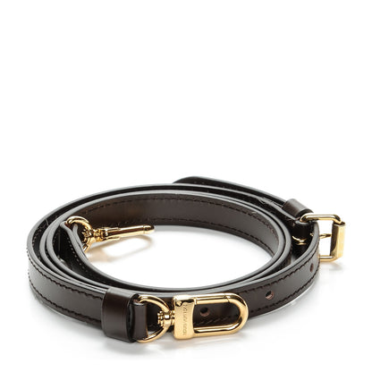 Louis Vuitton Calfskin 16mm Adjustable Shoulder Strap Brown 1 of 4