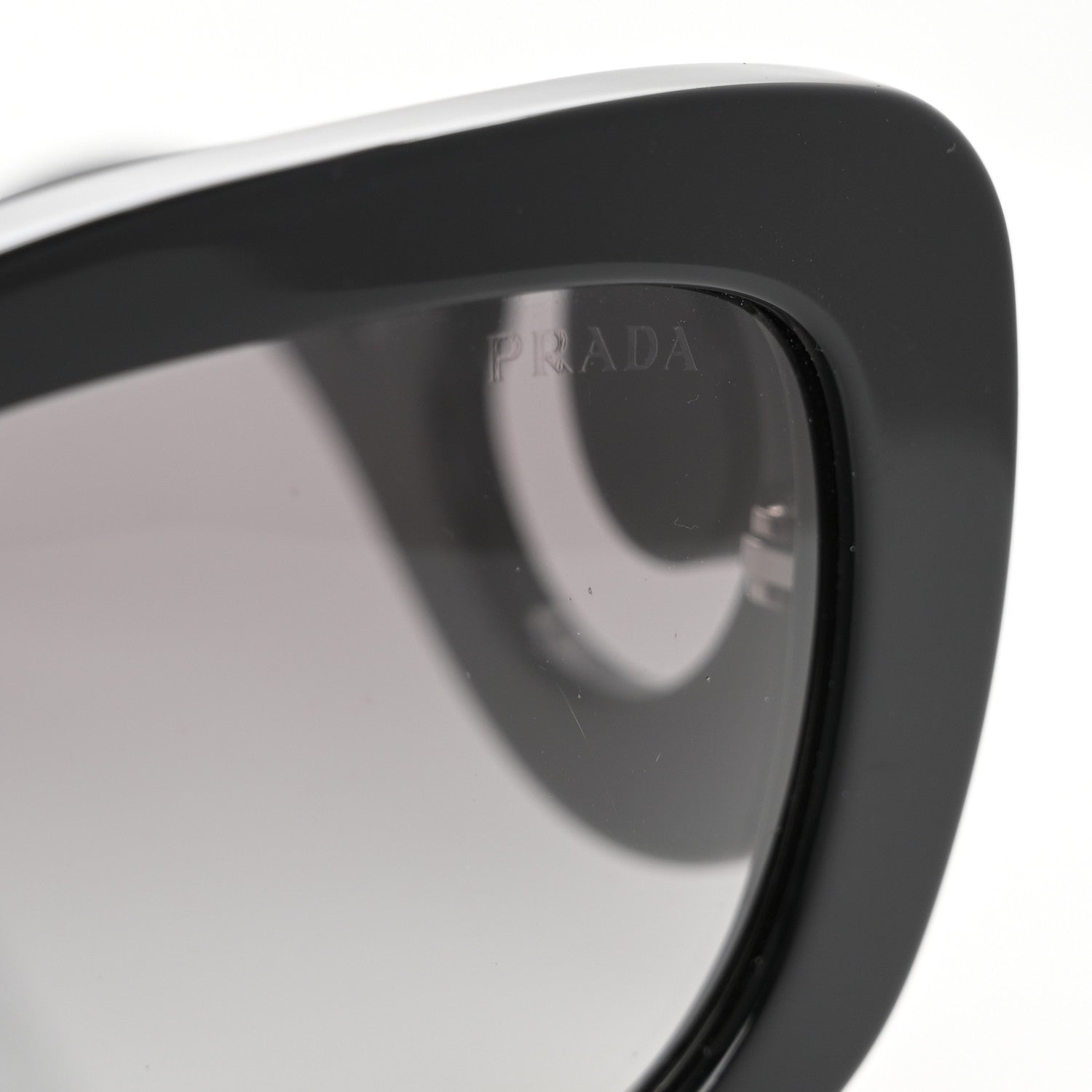 Prada Acetate Baroque Sunglasses SPR 27O Black 7 of 9