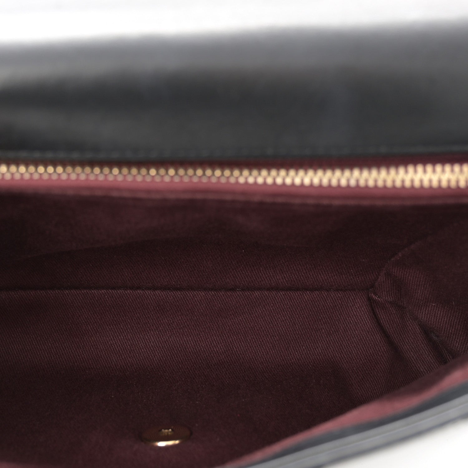 Chanel Calfskin Chevron Stitched Medium Coco Flap Bag Black 5 of 10