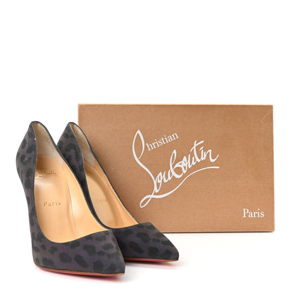 Christian Louboutin Nylon Reflex Leopard Pigalle Follies 100 Pumps 36 Multi 9 of 9
