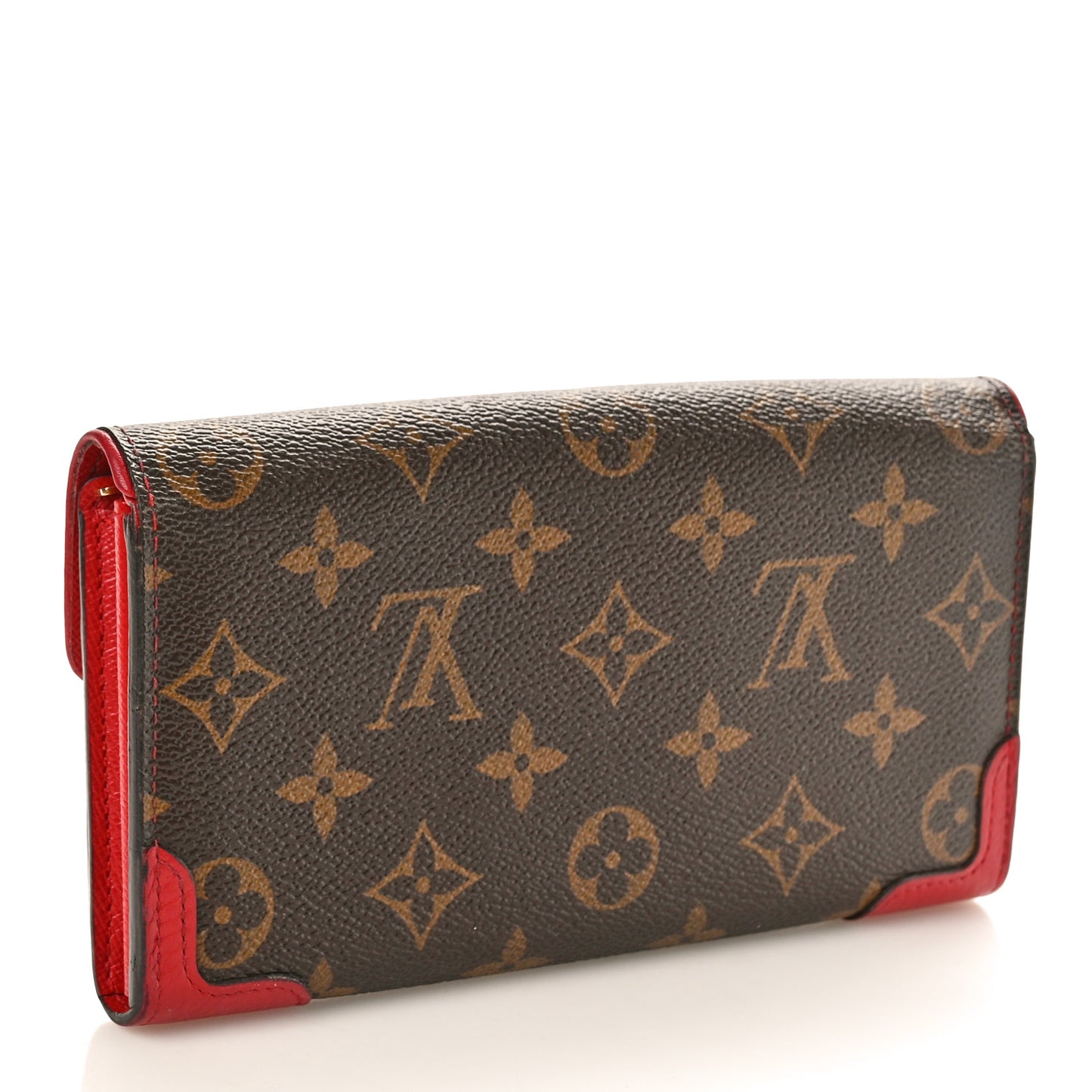 Monogram Sarah Retiro Wallet Cherry
