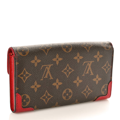 Louis Vuitton Monogram Sarah Retiro Wallet Cherry 3 of 7