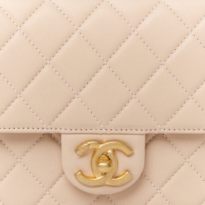 Chanel Lambskin Quilted Small Chic Pearls Flap Light Beige 9 of 12