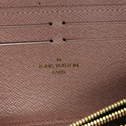 Louis Vuitton Monogram Clemence Wallet Rose Ballerine 6 of 9