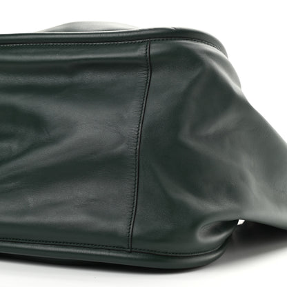 Proenza Schouler Calfskin XL Ruched Tote Petrol Green 9 of 9