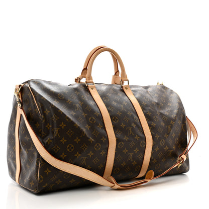Louis Vuitton Monogram Keepall Bandouliere 55 2 of 14