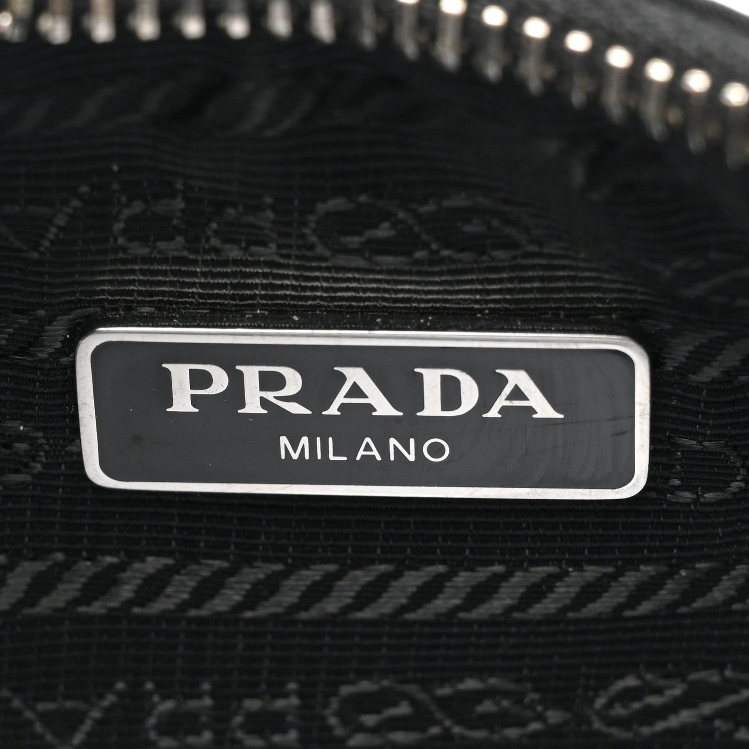 Prada Nylon Re-Edition 2005 Shoulder Bag Black 6 of 12