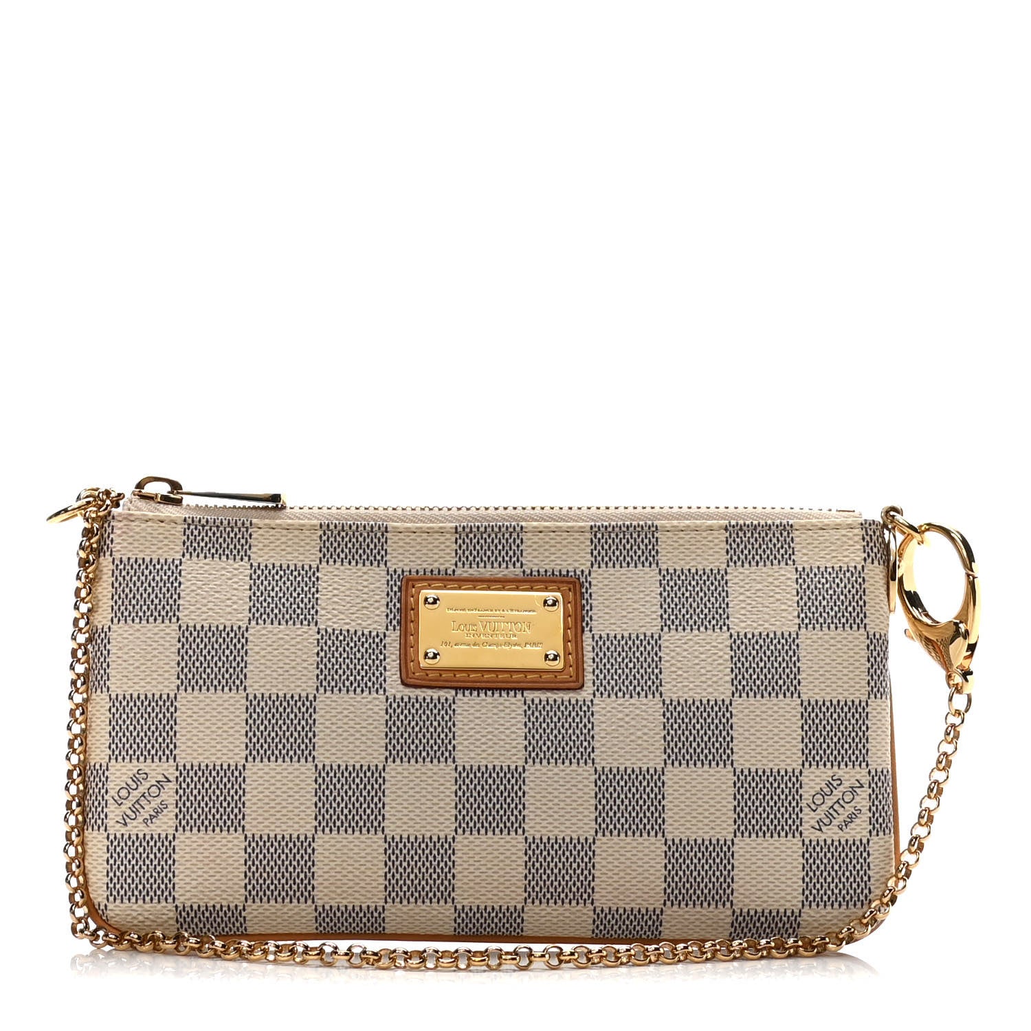 Louis Vuitton Damier Azur Pochette Milla MM 1 of 6