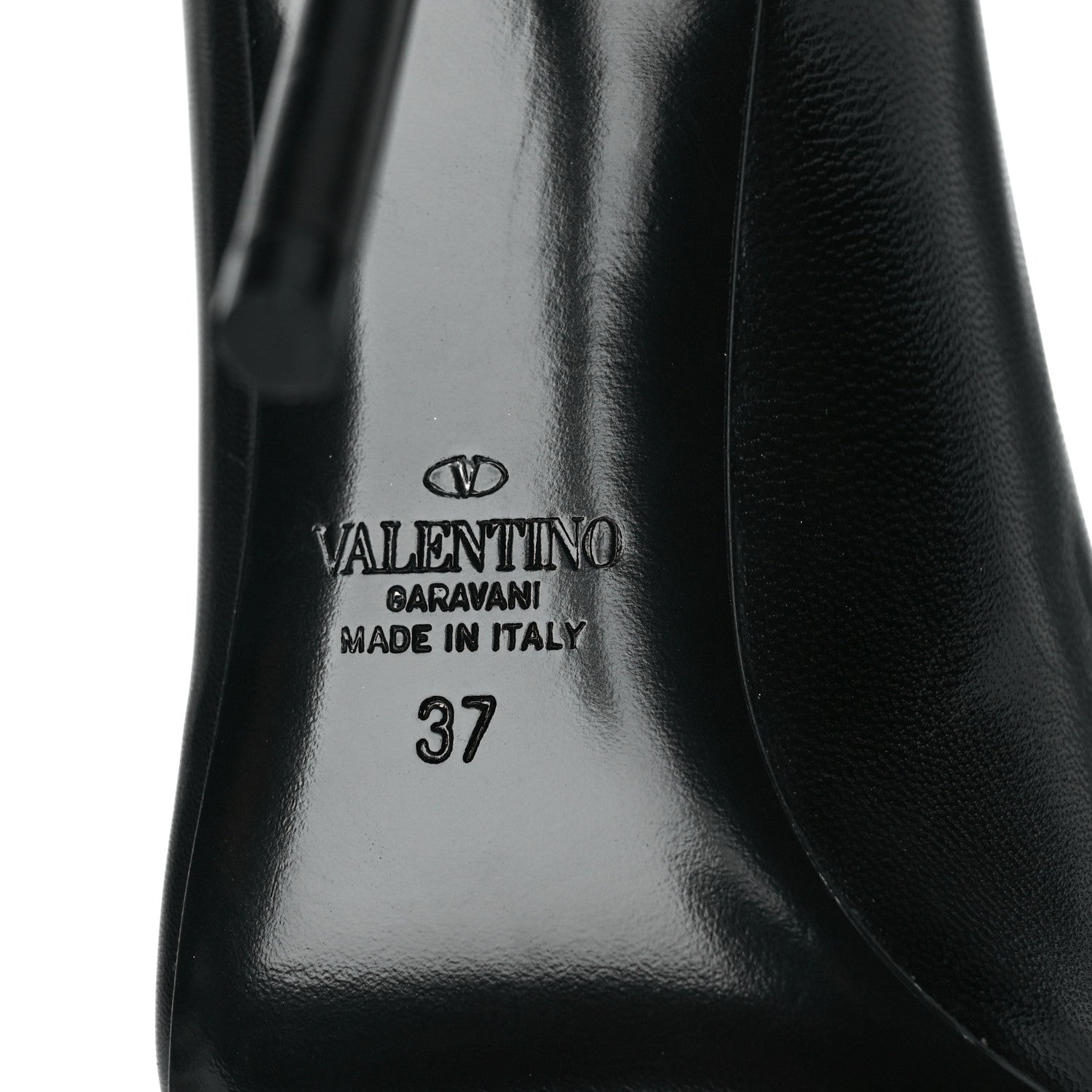 Valentino Garavani Kidskin Rockstud Alcove 110mm Pumps 37 Black 6 of 9