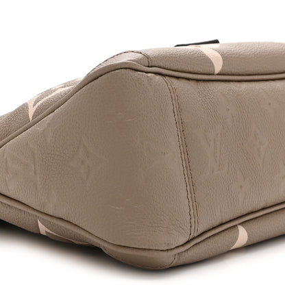 Louis Vuitton Empreinte Monogram Giant Trianon PM Tourterelle Creme 8 of 9