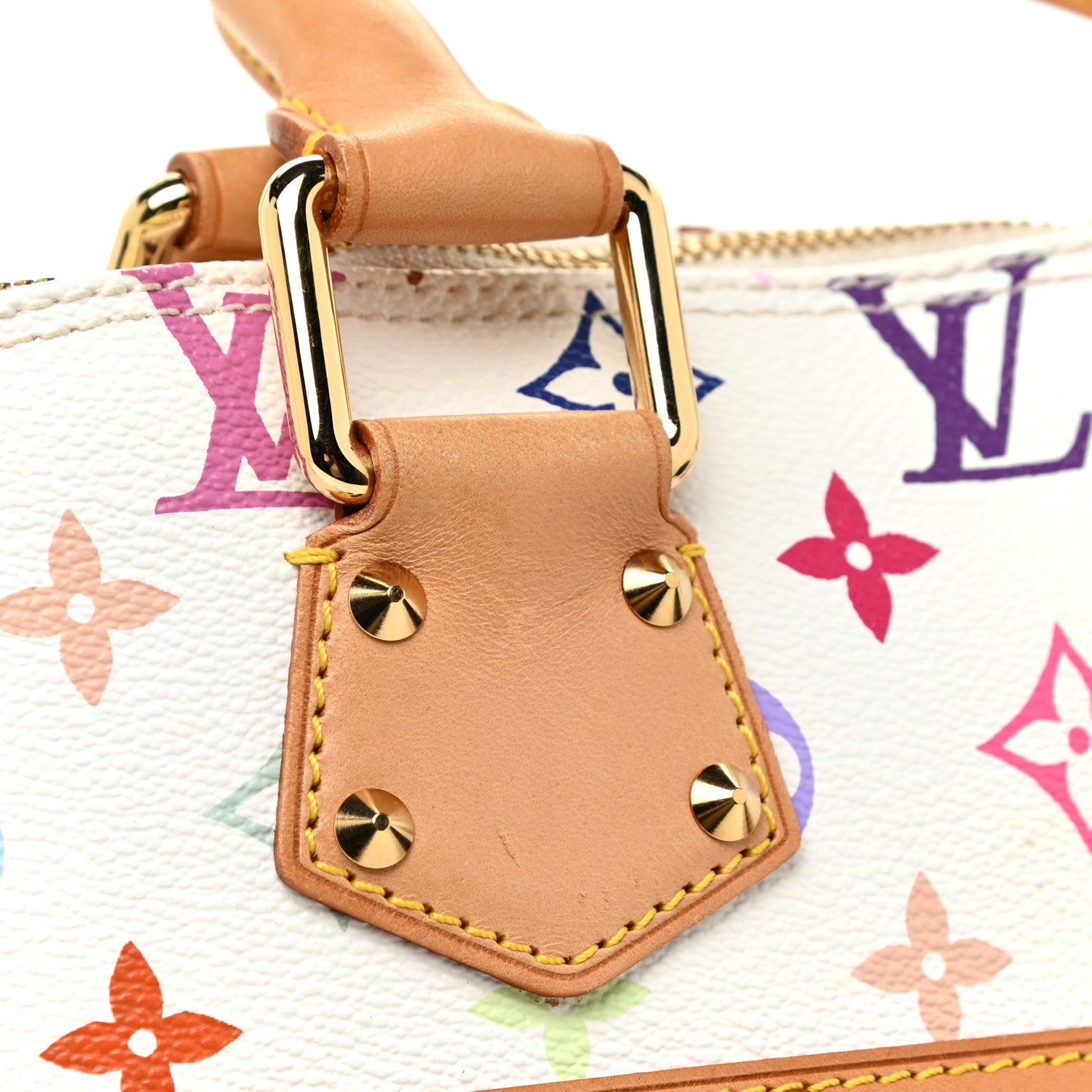 Louis Vuitton Monogram Multicolor Alma White 22 of 25