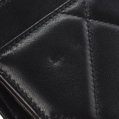 Chanel Lambskin Quilted Chanel 19 Wallet On Chain WOC Black 10 of 10