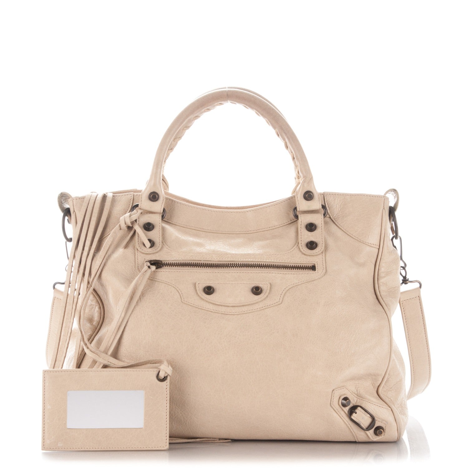 Balenciaga Agneau Classic Hardware Velo Praline 1 of 9