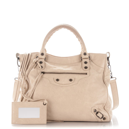 Balenciaga Agneau Classic Hardware Velo Praline 1 of 9