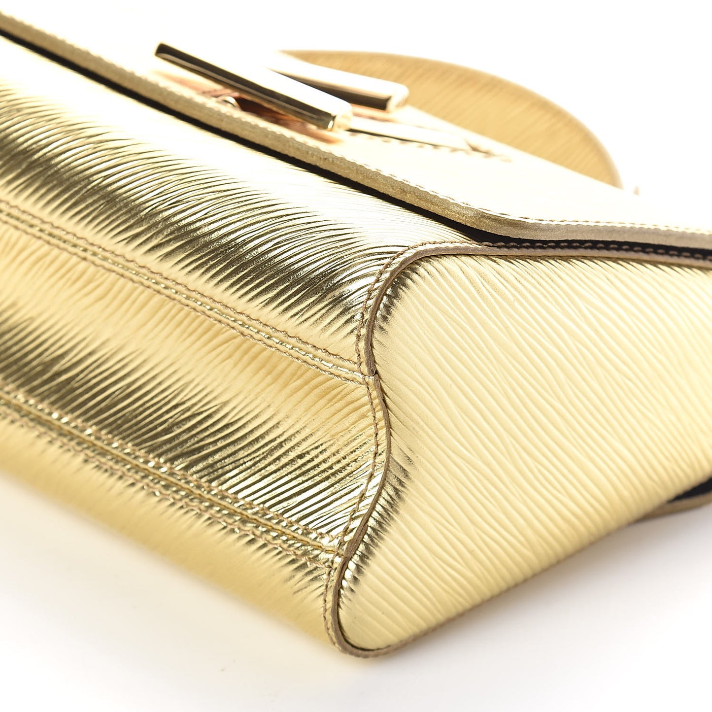 Epi Twist Shoulder Bag PM Gold