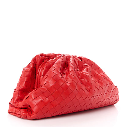 Bottega Veneta Nappa Maxi Intrecciato The Pouch Oversized Clutch Lollipop 3 of 11