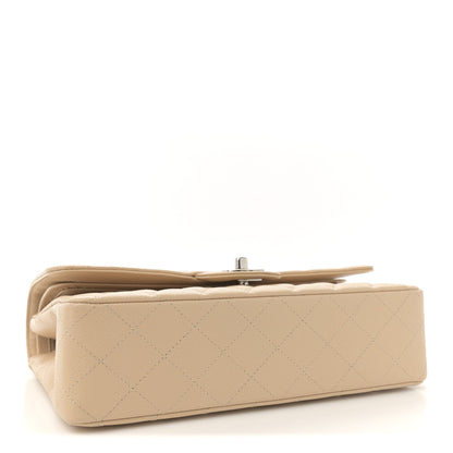 Chanel Caviar Quilted Medium Double Flap Beige Clair 4 of 11