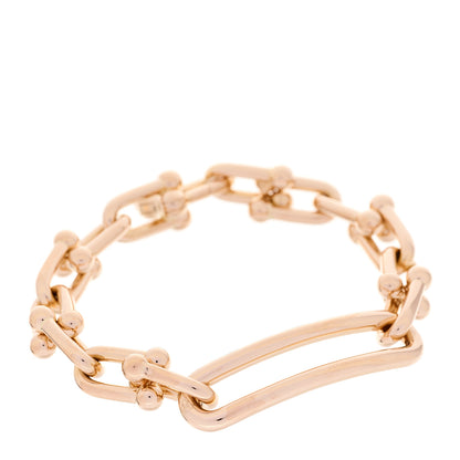 Tiffany 18K Rose Gold Extra Large HardWear Link Bracelet 1 of 5