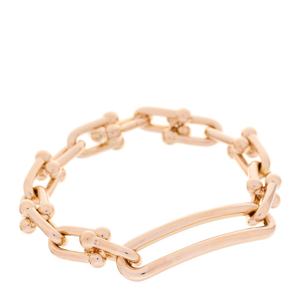 Tiffany 18K Rose Gold Extra Large HardWear Link Bracelet 1762229