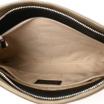 Chloe Smooth Calfskin Medium Roy Clutch Merino Grey 5 of 9
