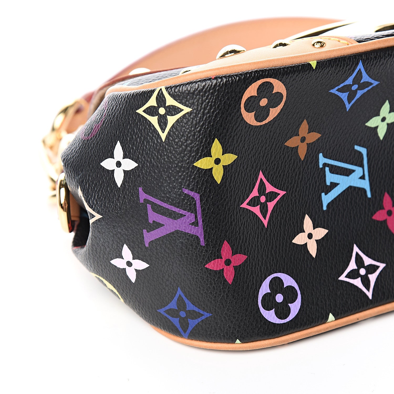 Louis Vuitton Monogram Multicolor Marilyn Black 6 of 8