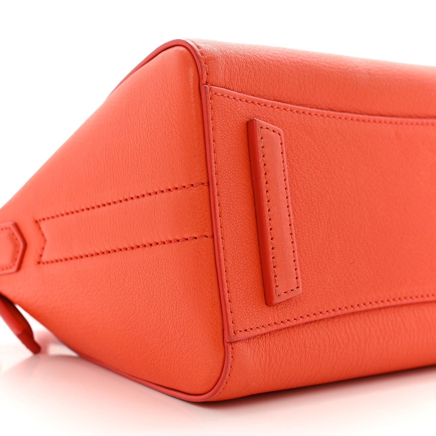 Sugar Goatskin Mini Antigona Burnt Orange