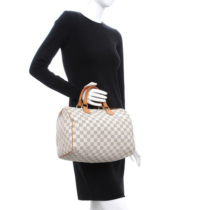 Louis Vuitton Damier Azur Speedy 30 2 of 20