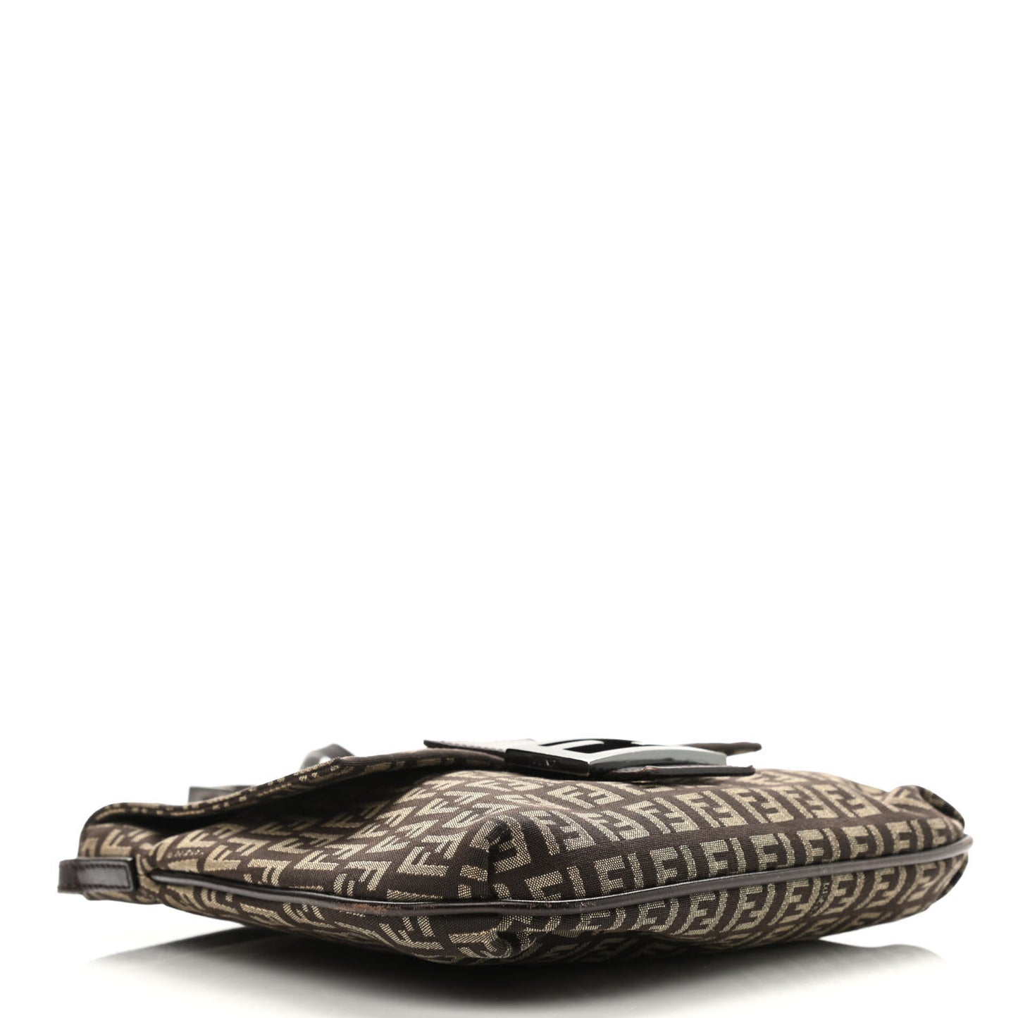 Zucchino Vitello Tube Messenger Bag Testa di Moro Beige