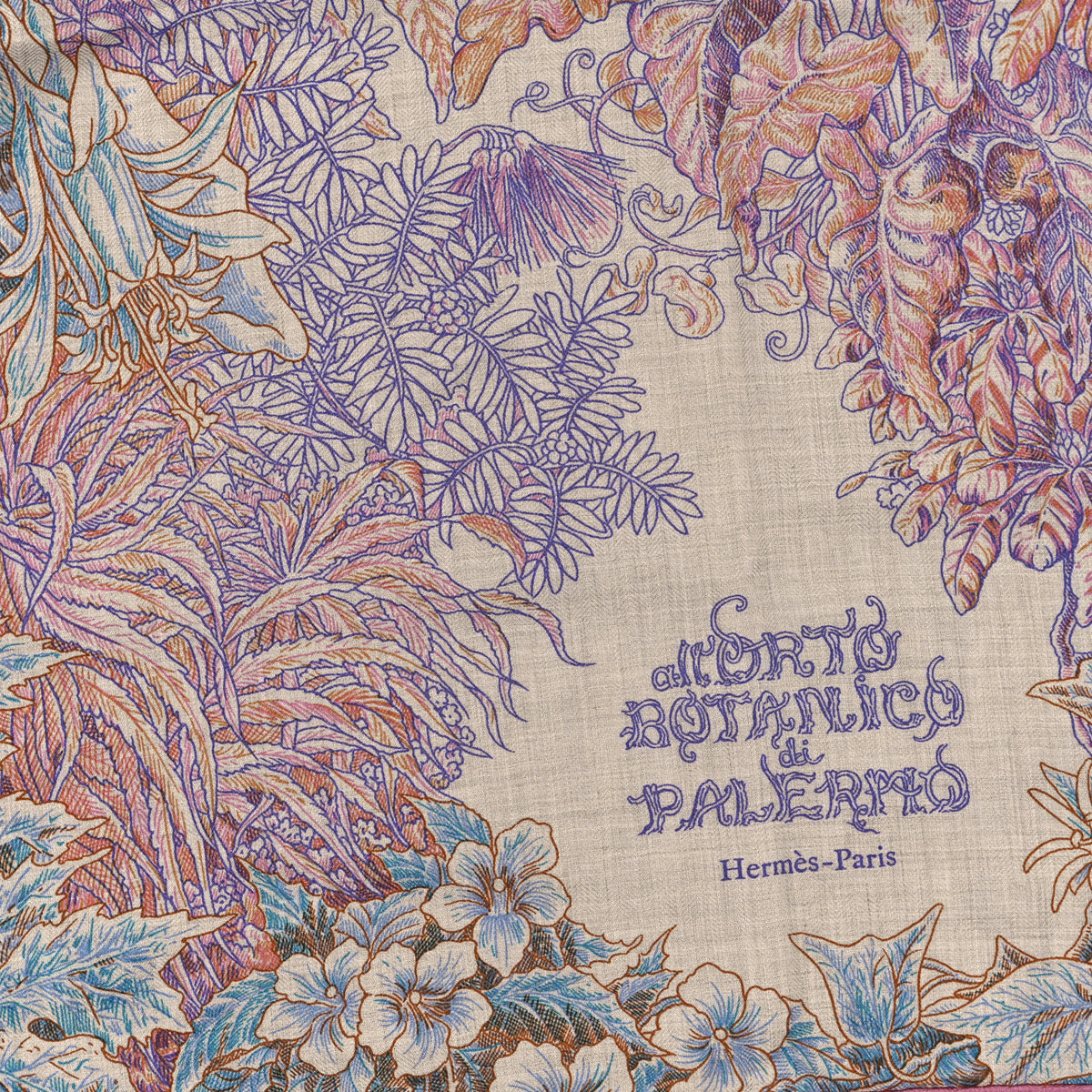 Cashmere Silk All Orto Botanico Di Palermo 140 Rose Naturel Bleu
