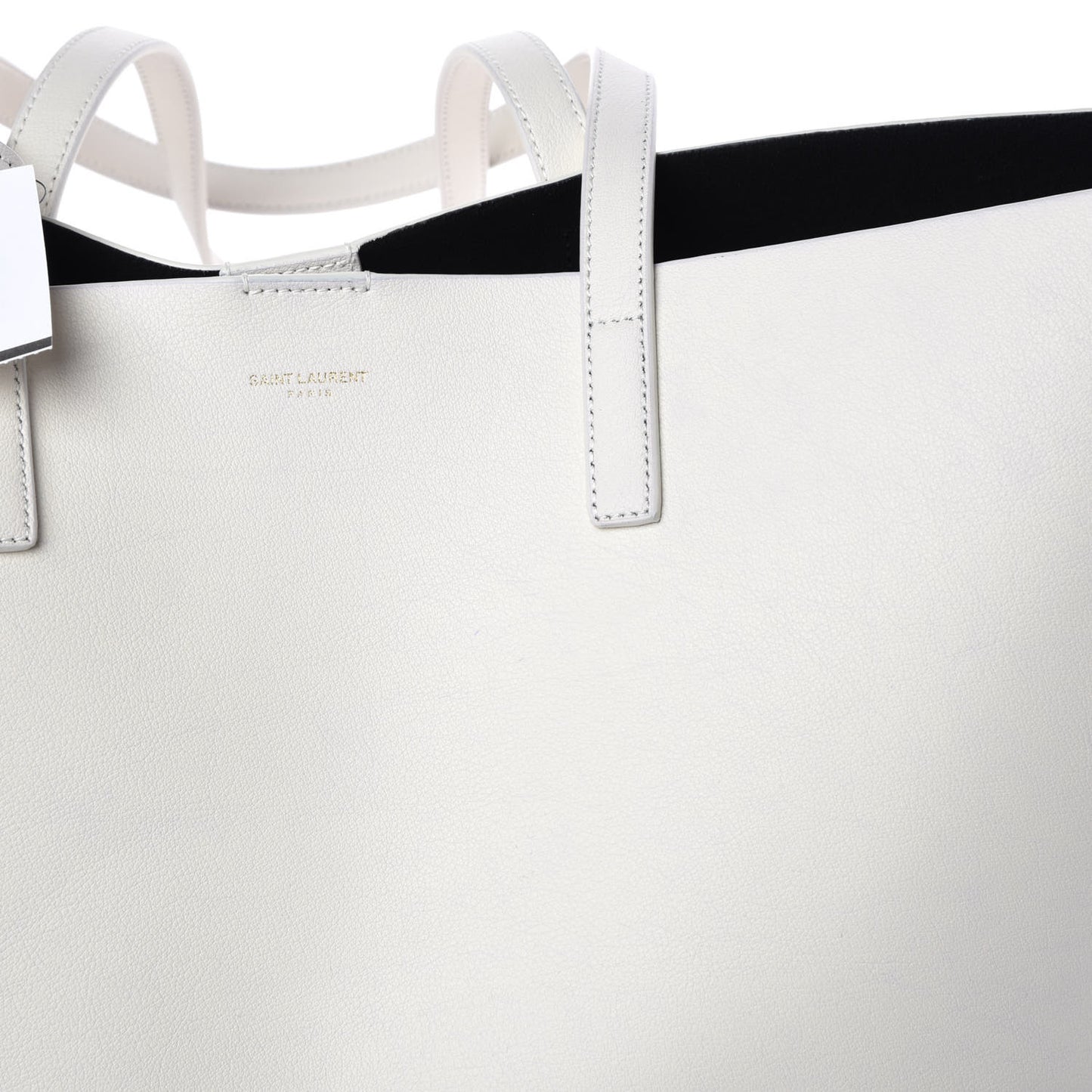 Calfskin Large Shopping Tote Porcellana