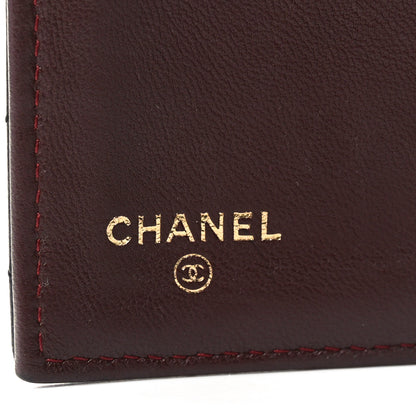 Chanel Lambskin Quilted Large Flap Wallet Black 6 of 12