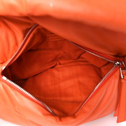 Loewe Nappa Puffer Puzzle Hobo Orange 5 of 8