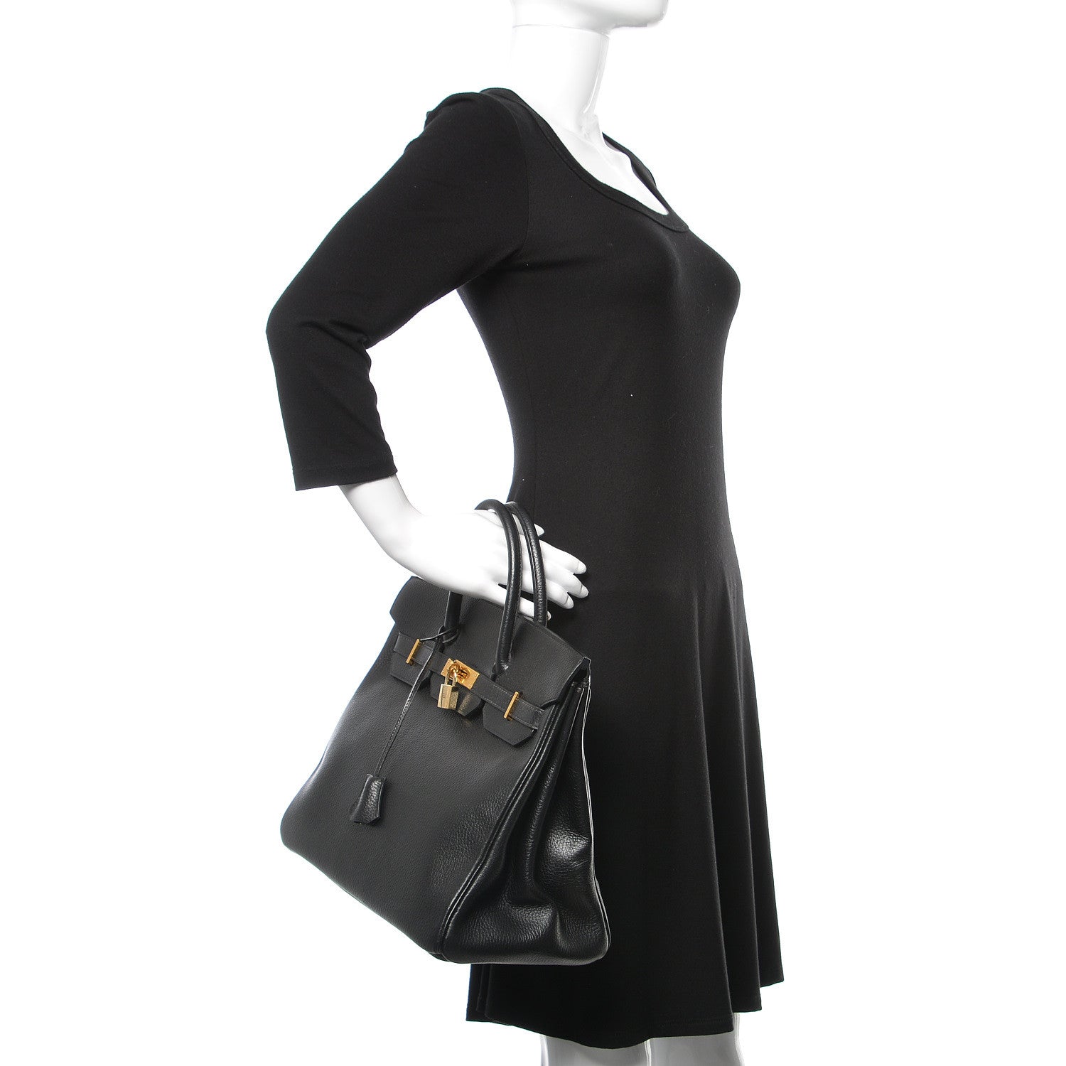 Hermes Ardennes HAC Birkin 32 Black 2 of 34