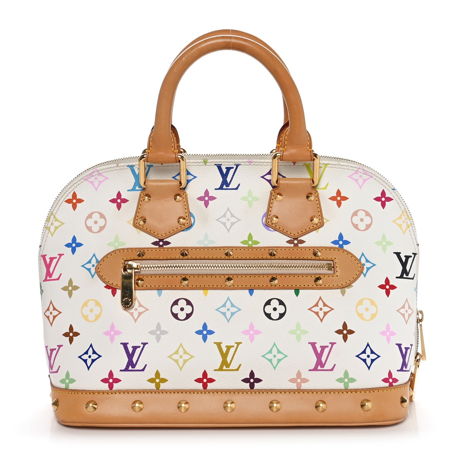 Louis Vuitton Monogram Multicolor Alma White 1 of 11