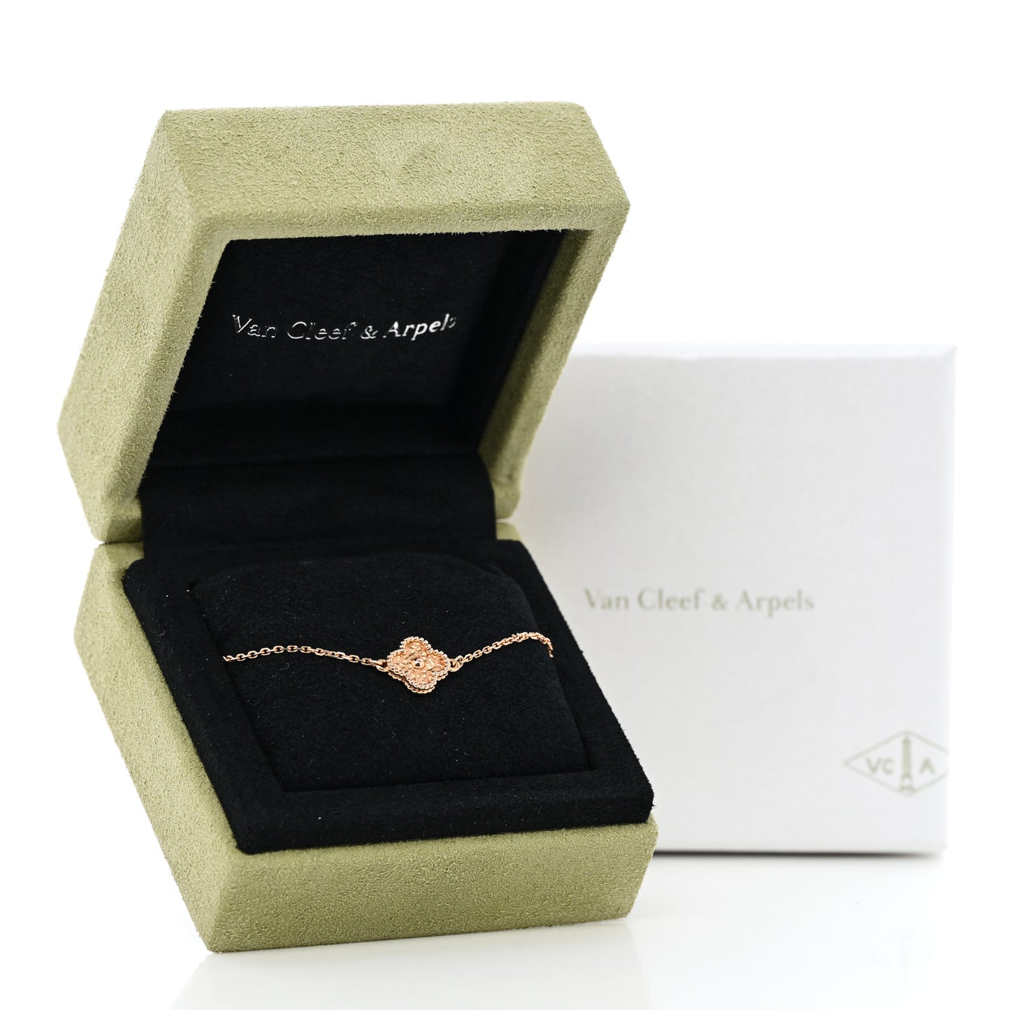 18K Rose Gold Sweet Alhambra Bracelet
